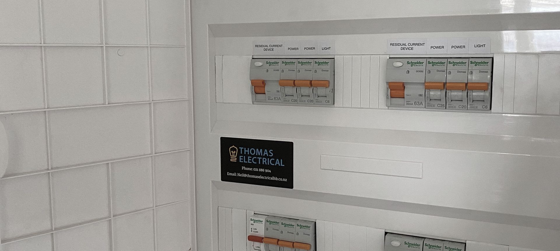 Full electrical rewire banner
