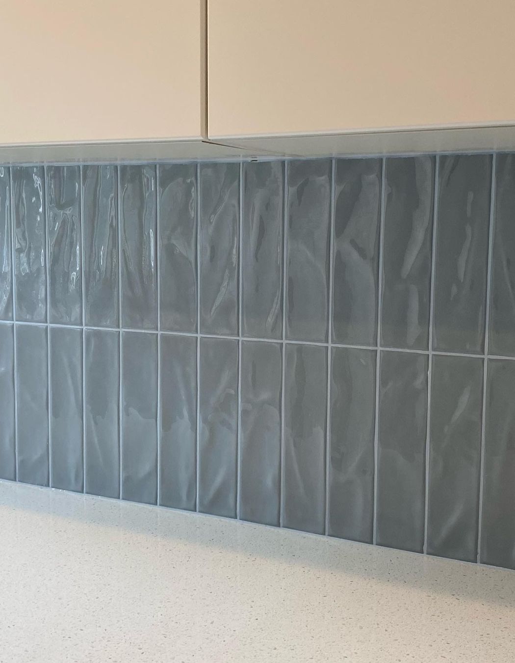 Tiled Laundry Splashback