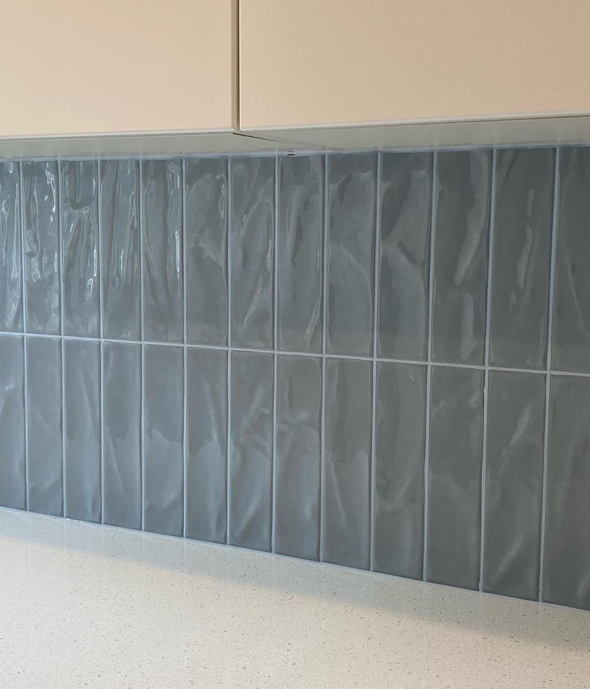 Tiled Laundry Splashback