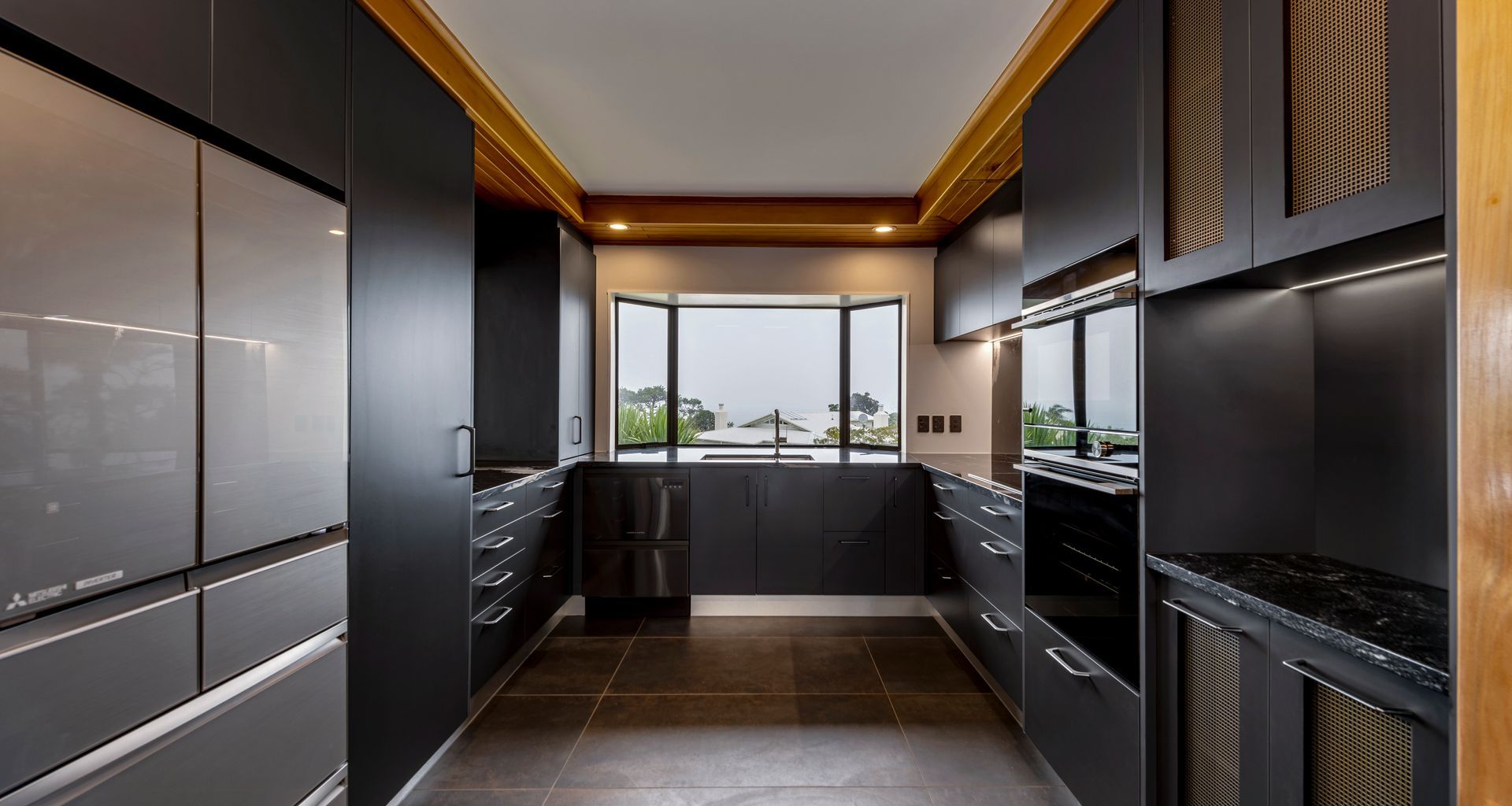This kitchen makes a statement without saying a word, where every surface is calm, clean, and considered.