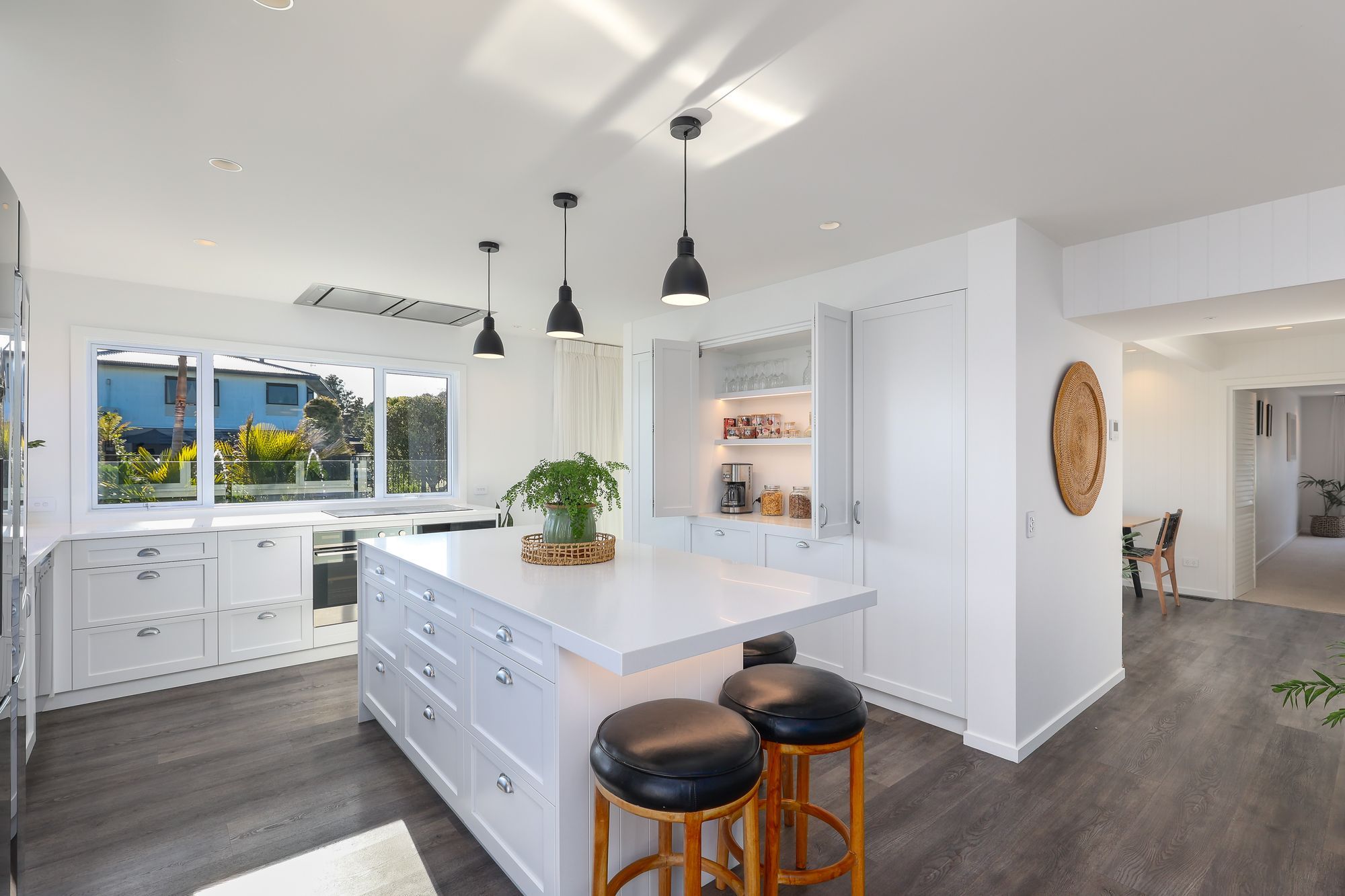 The spacious Cooper Webley designed kitchen is a chef's dream.