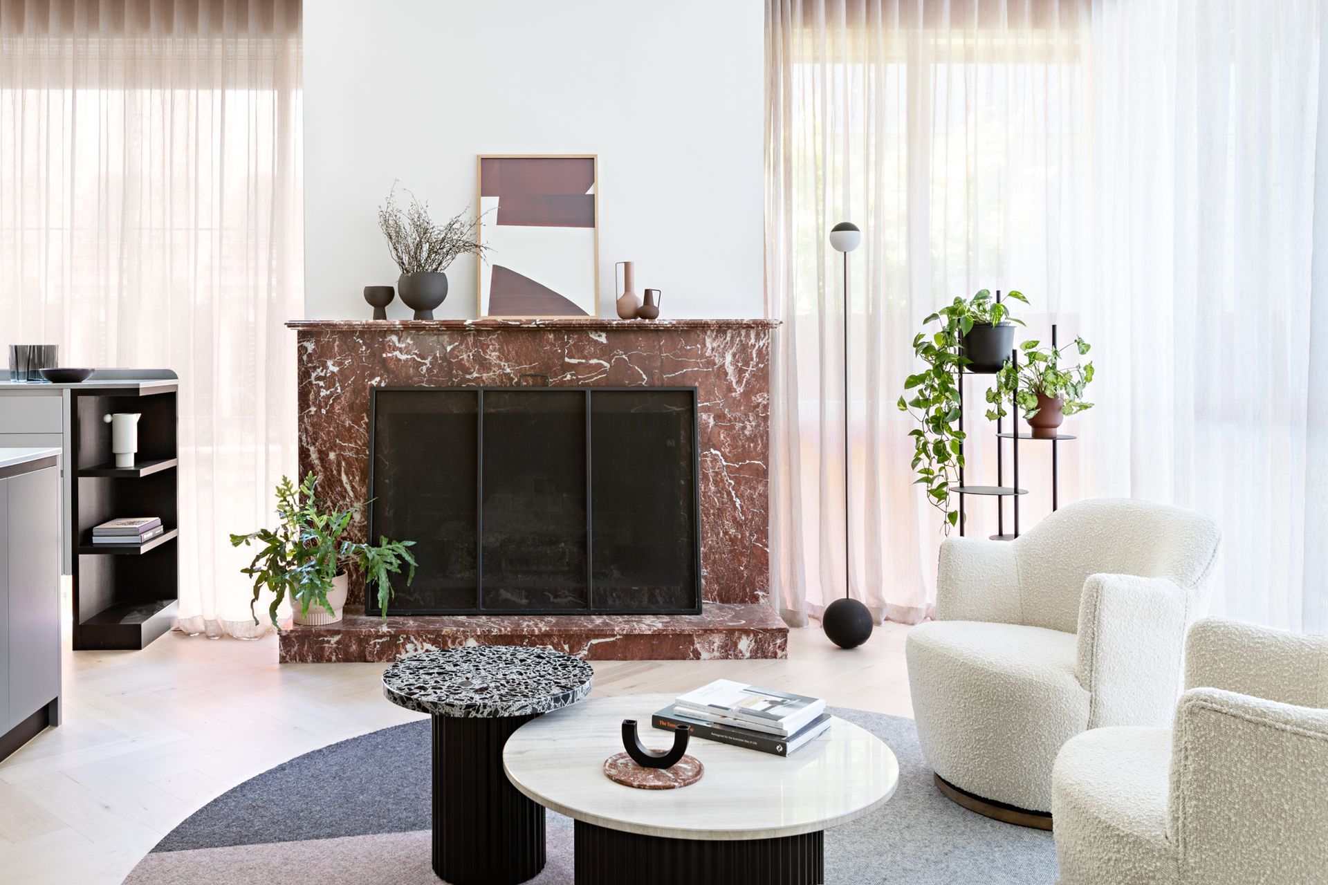 Living Room - Fireplace