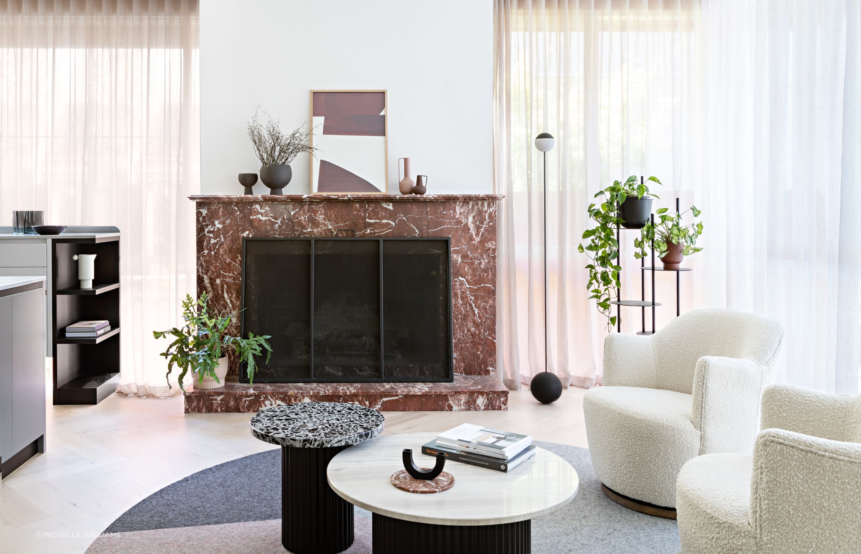 Living Room - Fireplace