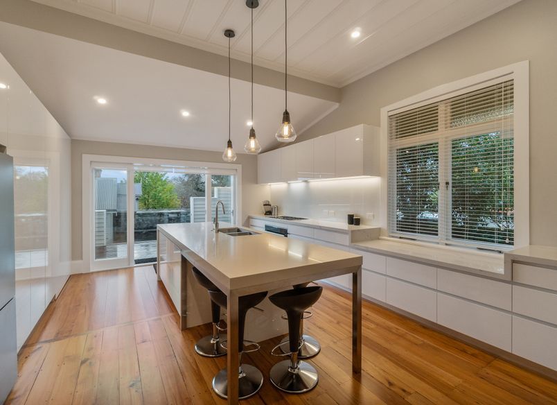 "Classic Beauty Meets Contemporary Design: Transforming a Bungalow"