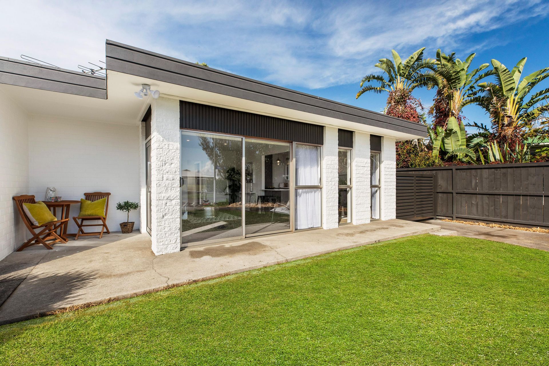 Exterior - A modern take on this 1970 Unit