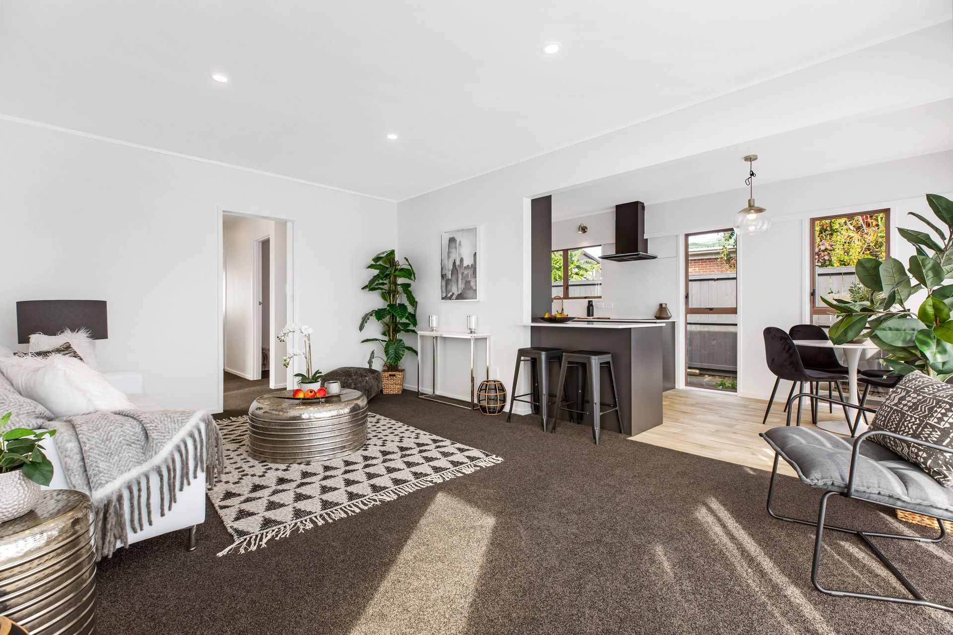 Lounge - Beautiful transformation for this tired rental