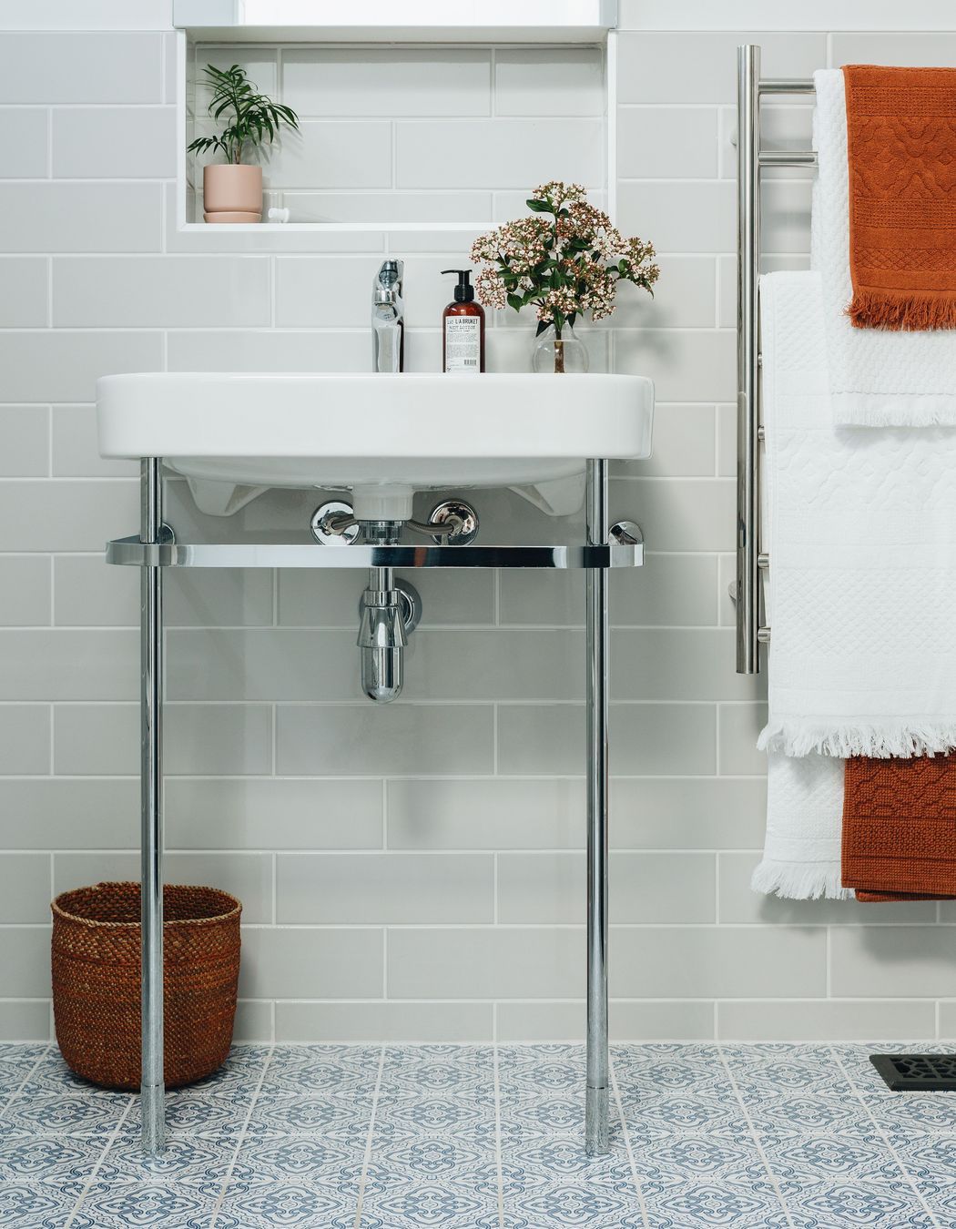 Eastbourne Blue Bathroom