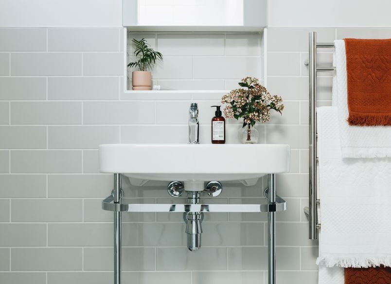 Eastbourne Blue Bathroom