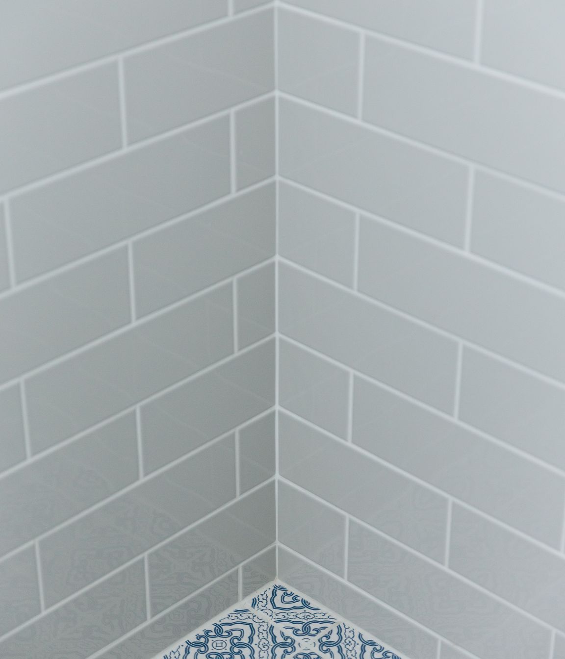 Eastbourne Blue Bathroom