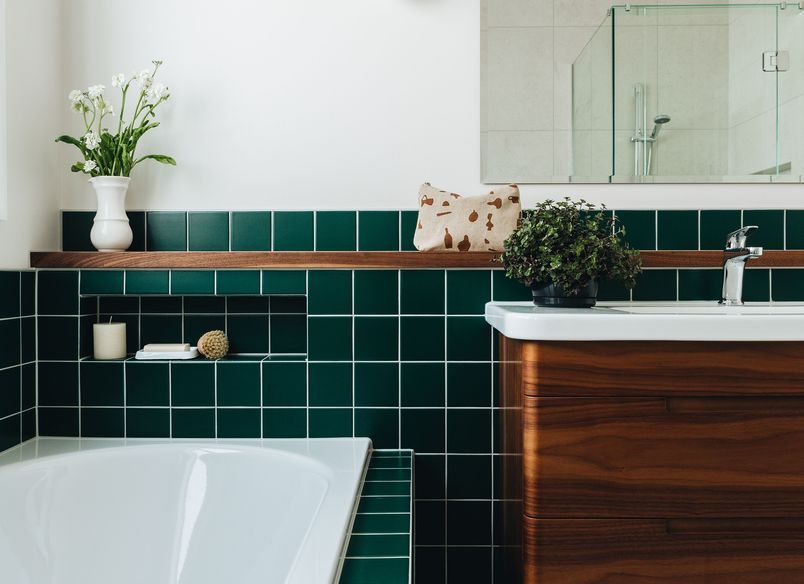 Eastbourne Green Bathroom