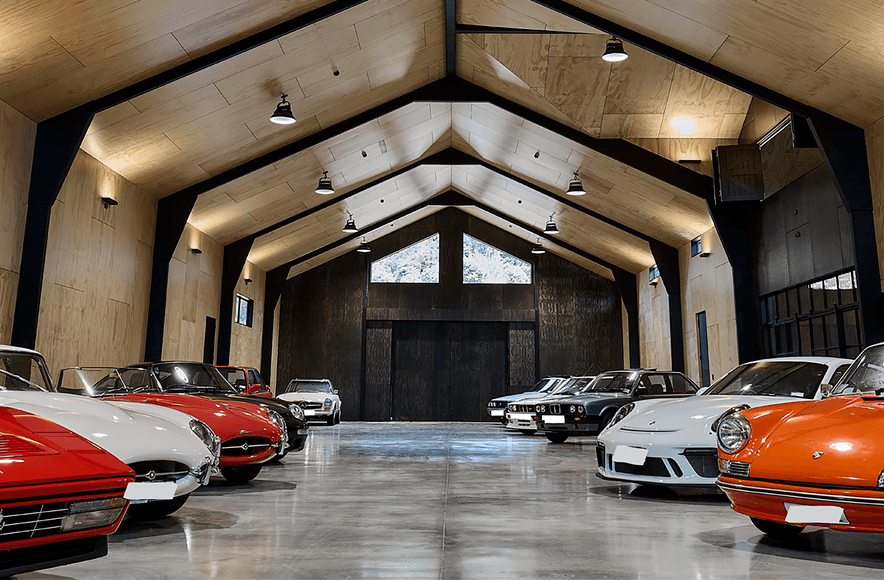 Creating a sophisticated car shed with PlyPlay