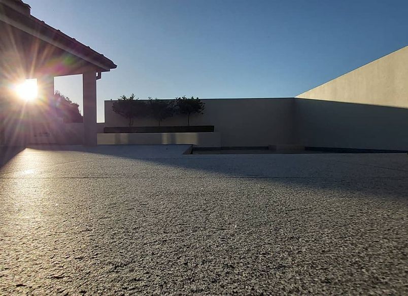 Stone and Tile Pool Protection Application