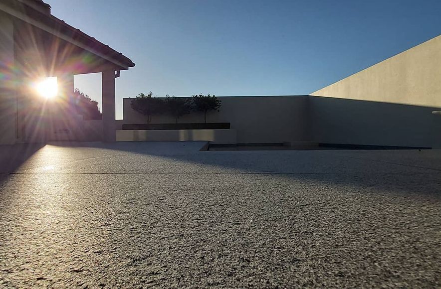 Stone and Tile Pool Protection Application