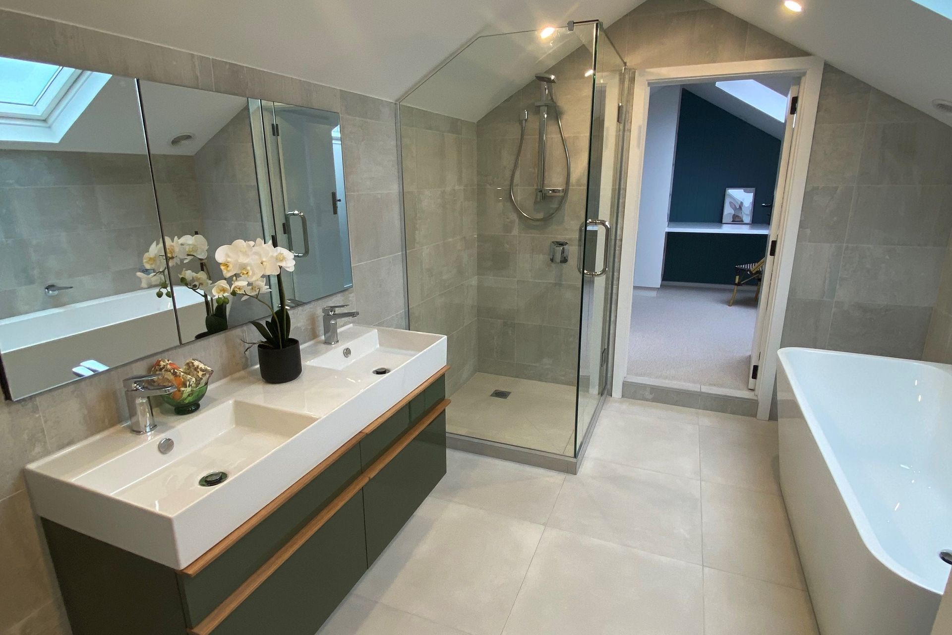 Upstairs Kids bathroom