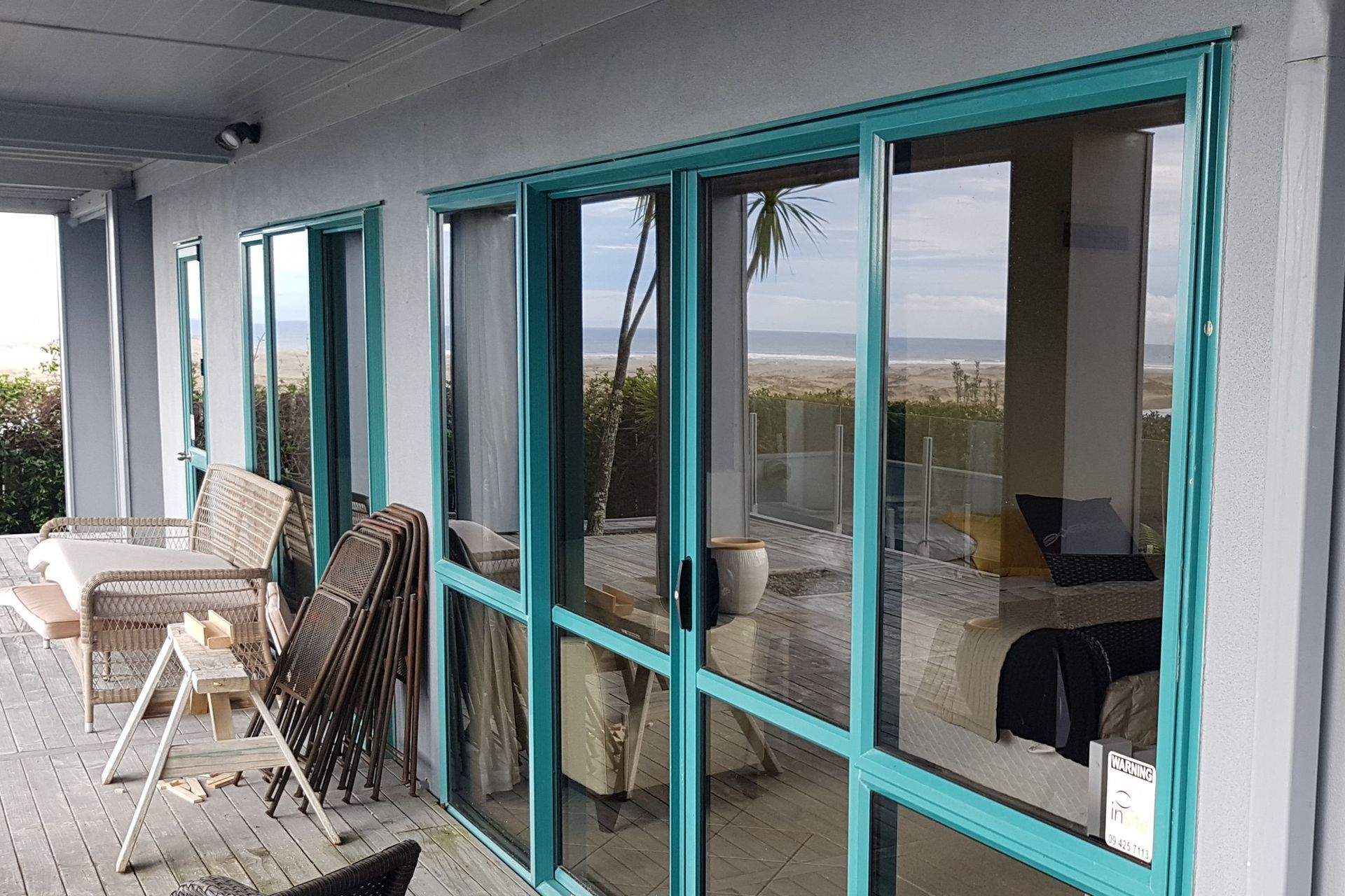 Before - showing original 80's joinery