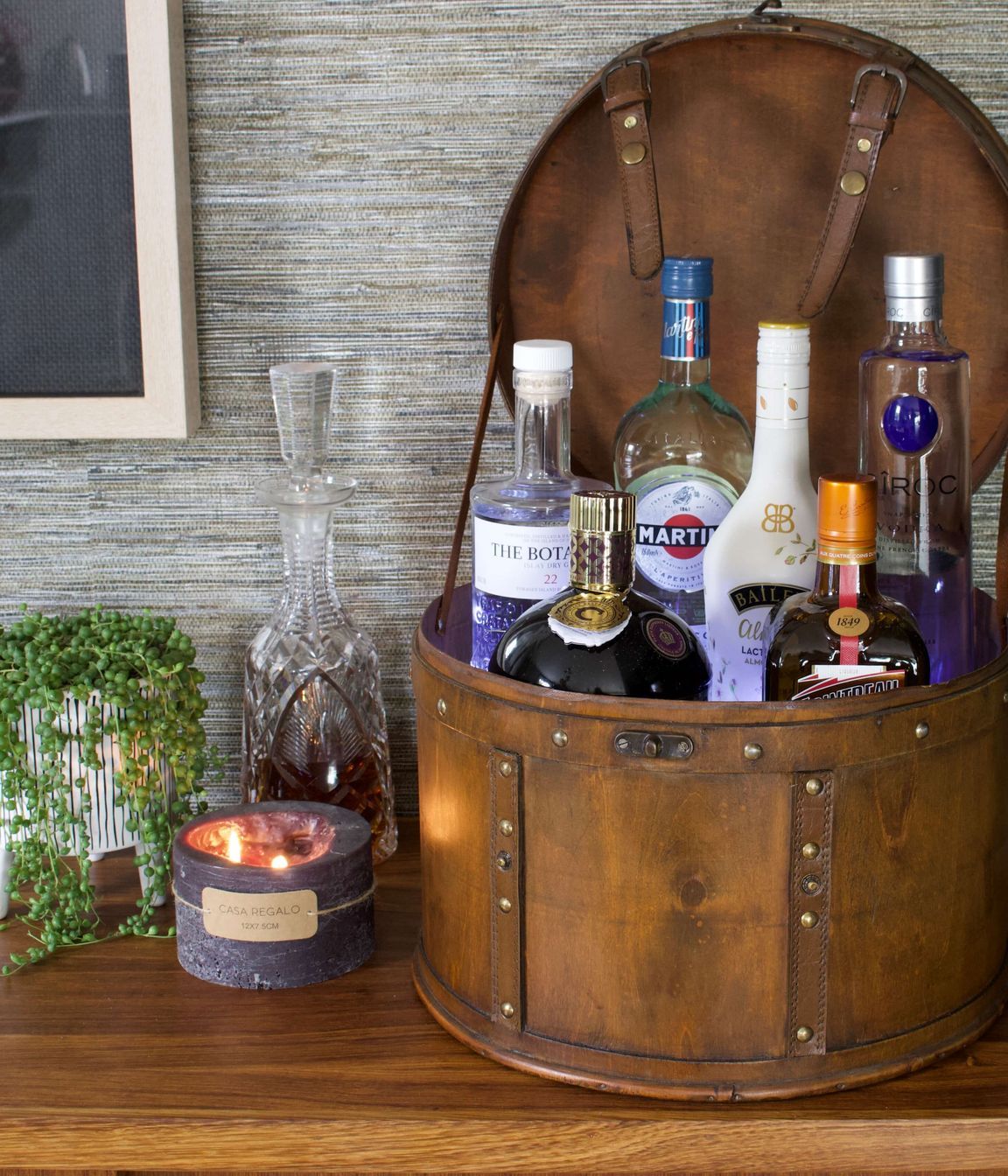 Thinking a little outside the box when accessorising the drinks cabinet