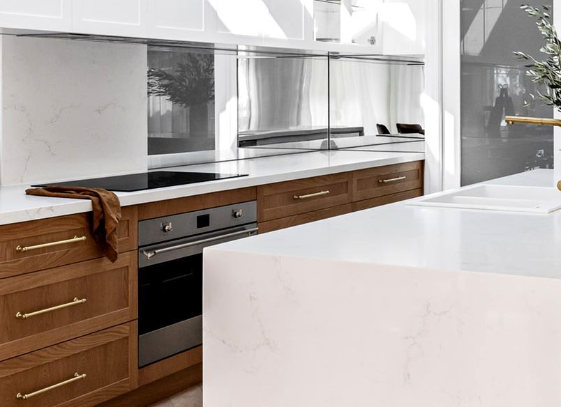 The Spanish Mission Coogee Home x Touch Handles - Kitchen