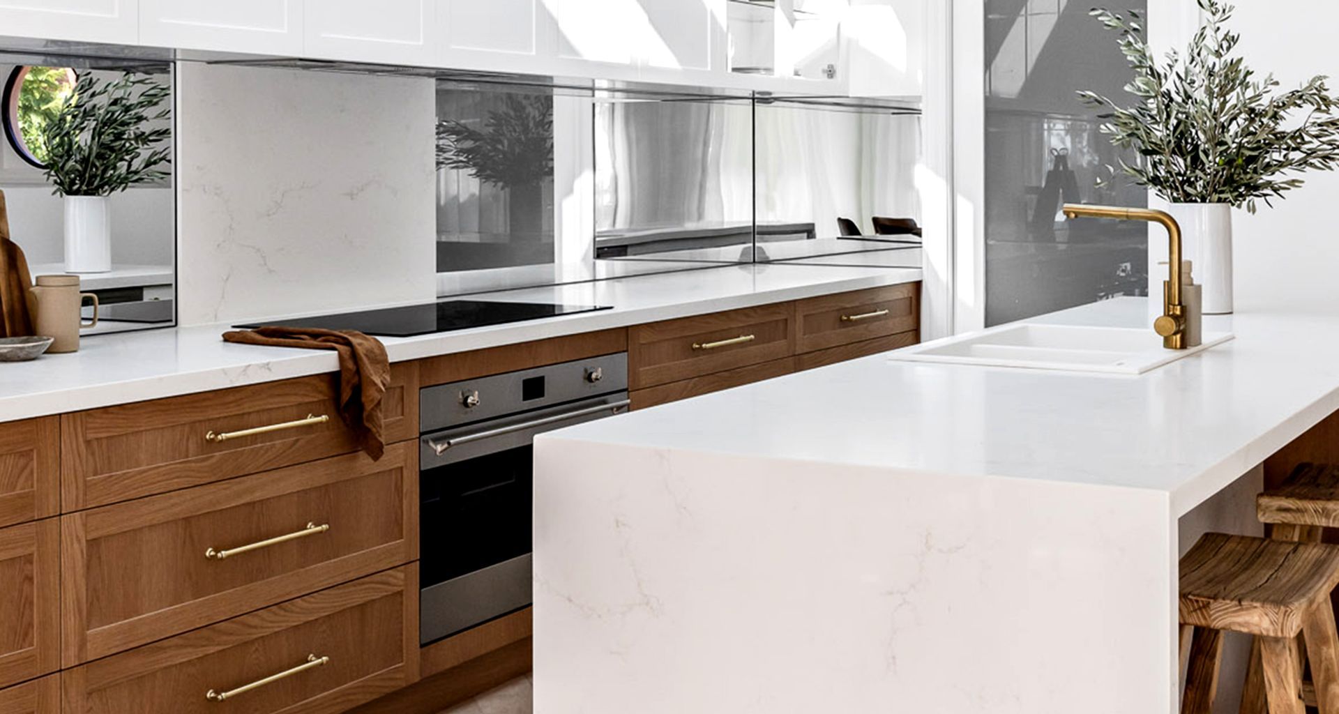 The Spanish Mission Coogee Home x Touch Handles - Kitchen banner