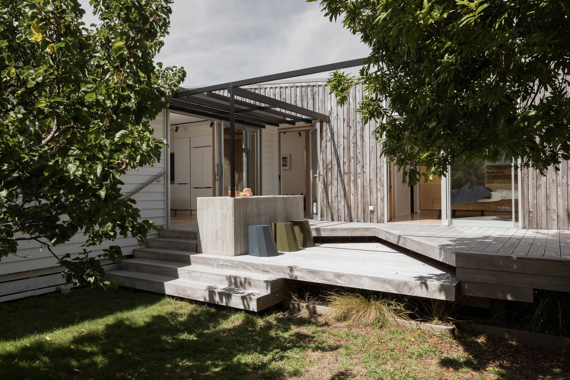 Outdoor Dining / Master Bedroom Deck