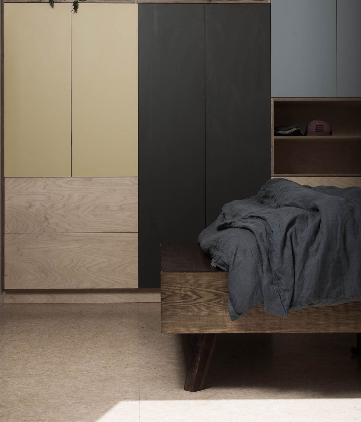 Master Bedroom with built-in wardrobe / shelving