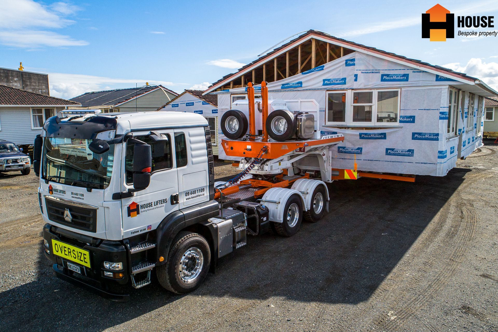 HOUSE LIFTERS NEW TRUCK & TRAILER 2021
