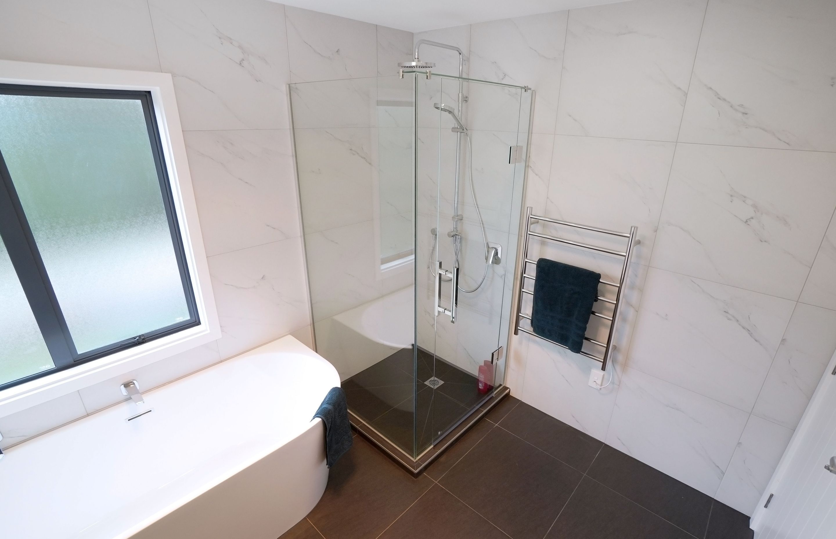  Albany, Auckland  2 Bathroom Renovations – Adding Modern Understated Elegance