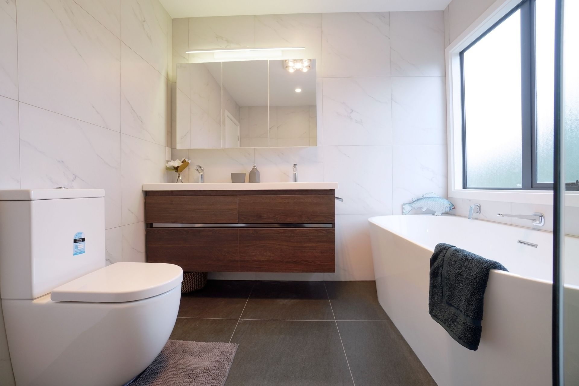  Albany, Auckland  2 Bathroom Renovations – Adding Modern Understated Elegance