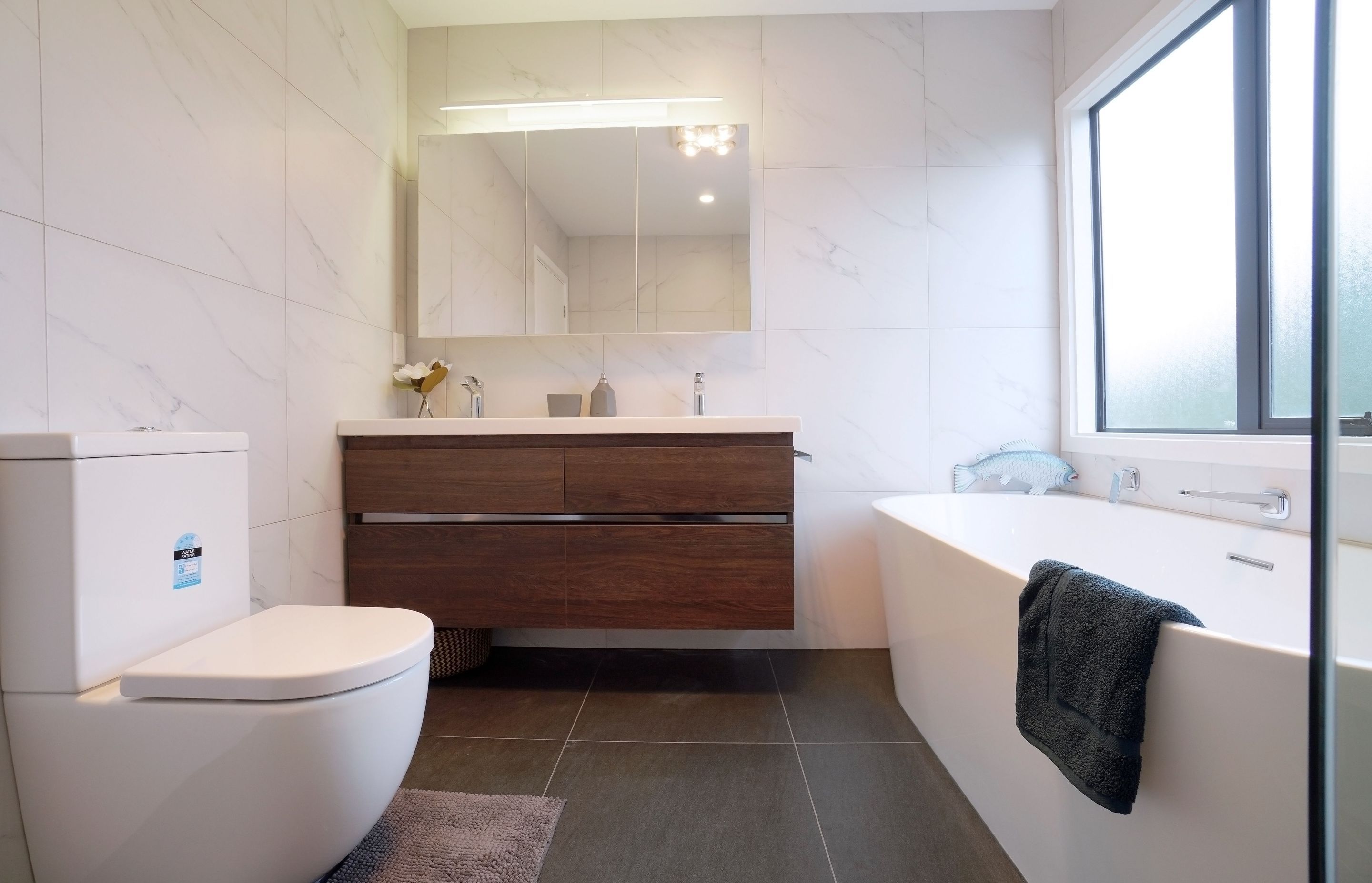  Albany, Auckland  2 Bathroom Renovations – Adding Modern Understated Elegance