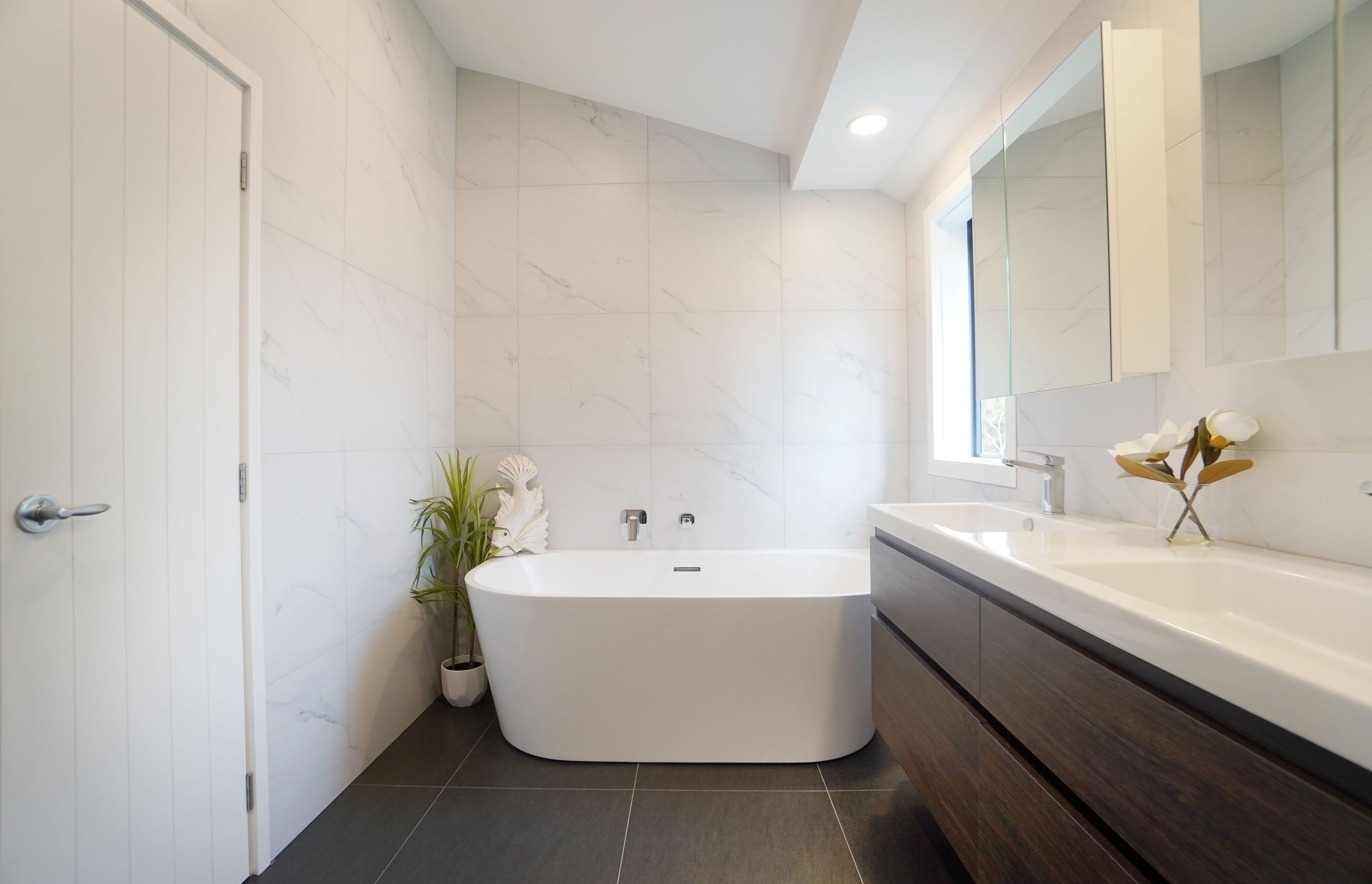  Albany, Auckland  2 Bathroom Renovations – Adding Modern Understated Elegance