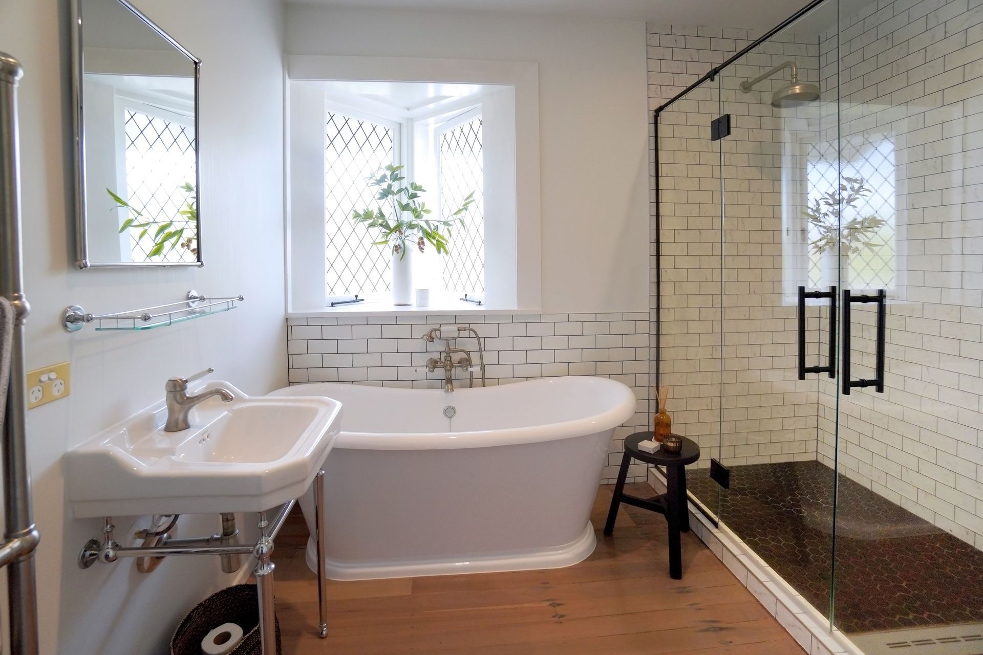 Vintage Bathroom Renovation for a 1920's home in Greenhithe, Auckland