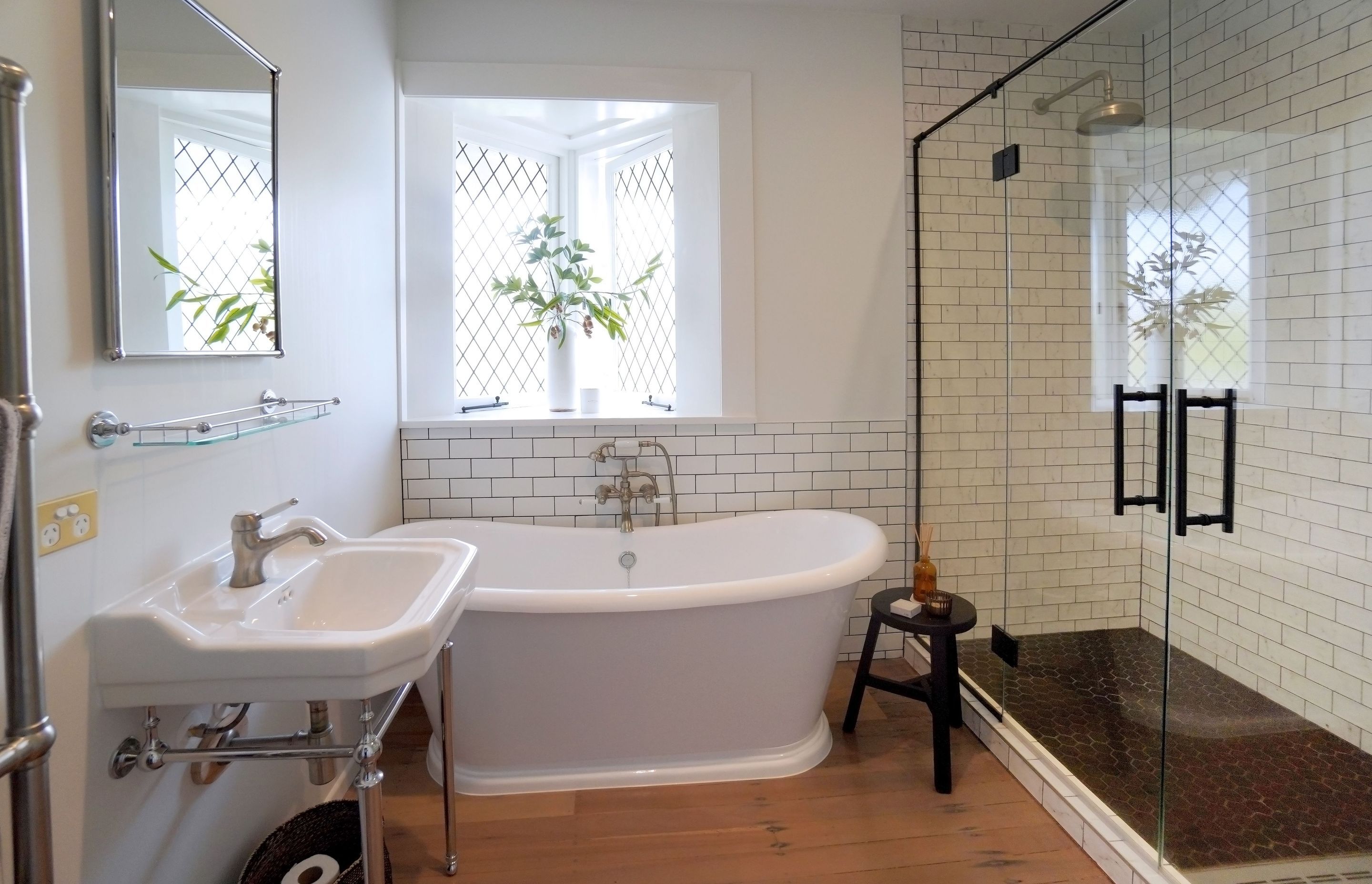 Vintage Bathroom Renovation for a 1920's home in Greenhithe, Auckland