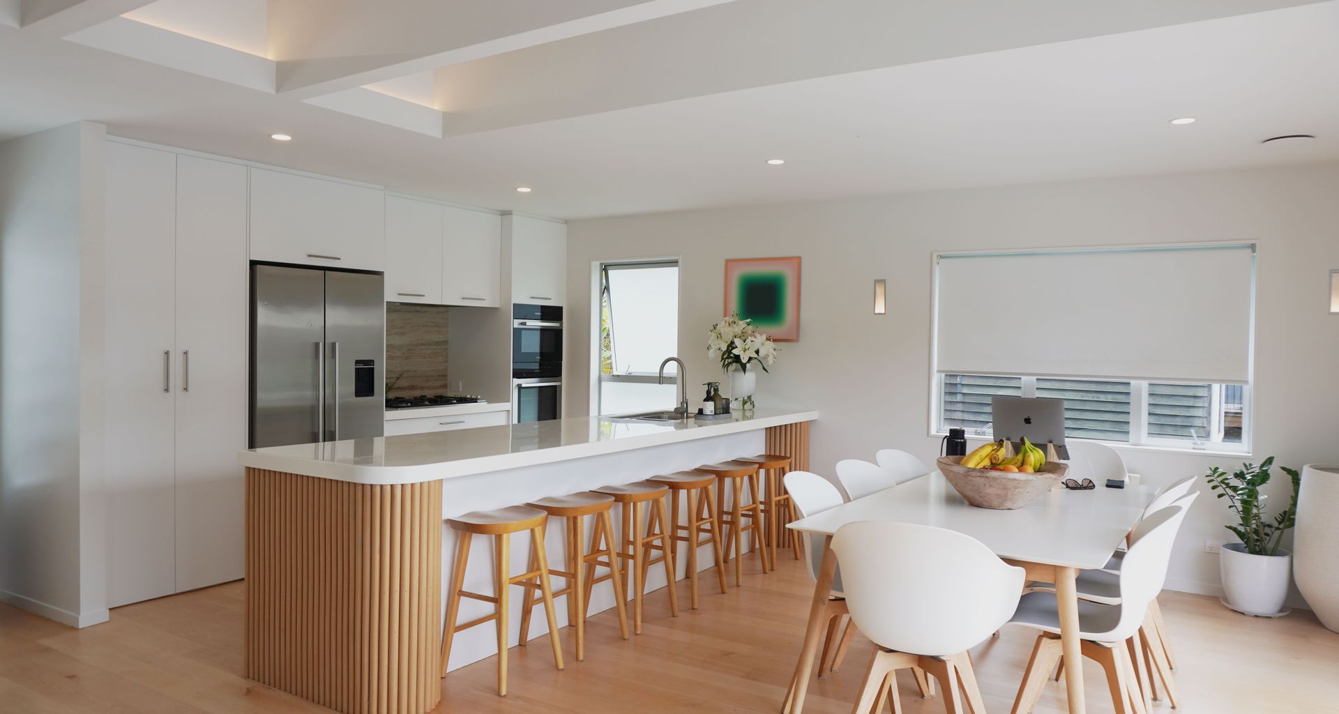 Scandinavian style Kitchen and 2 Modern bathroom renovations banner