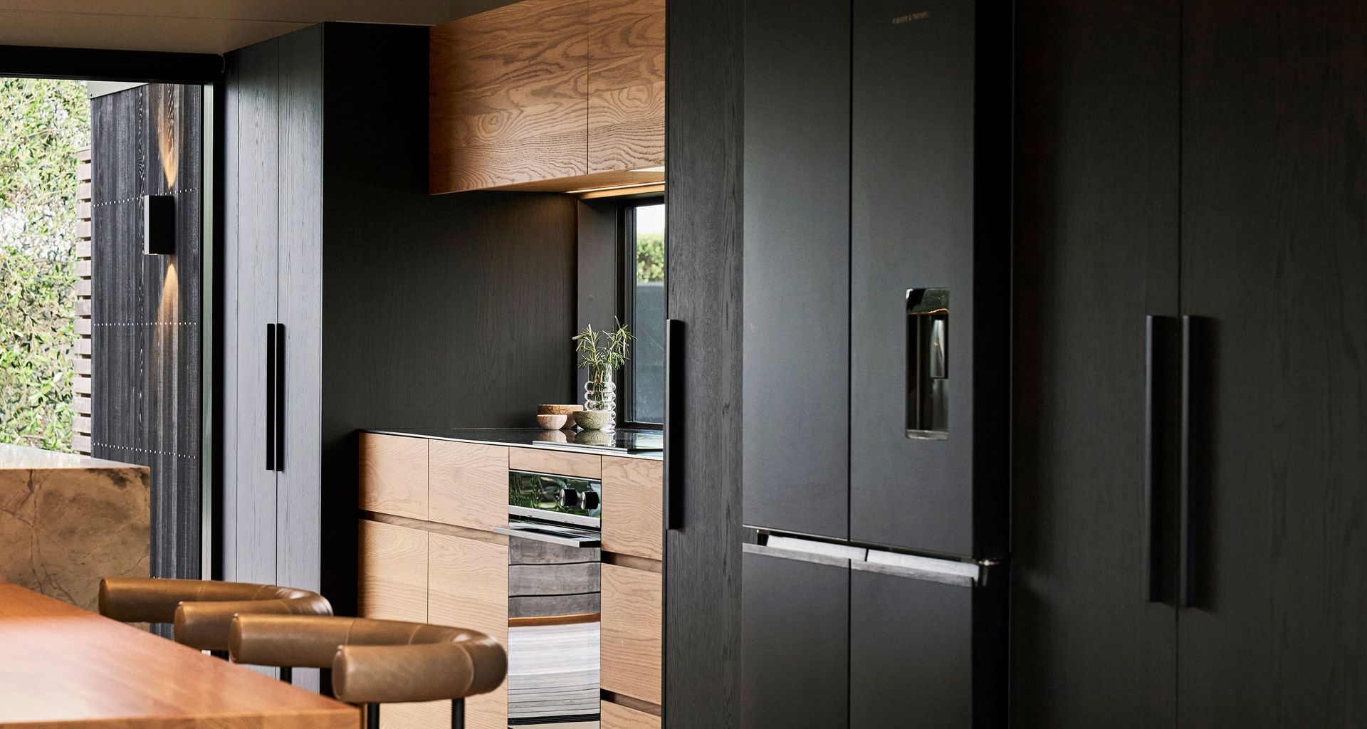Sleek modern kitchen