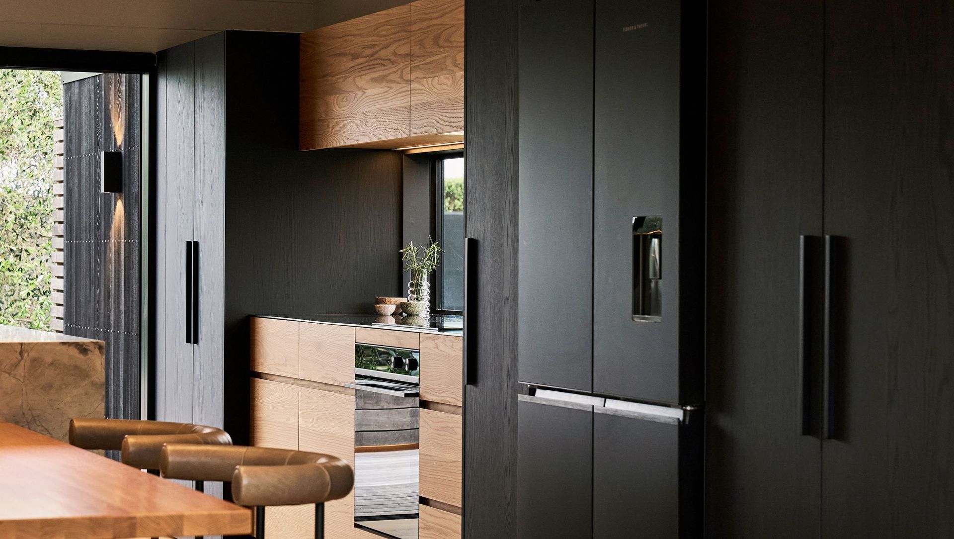 Sleek modern kitchen