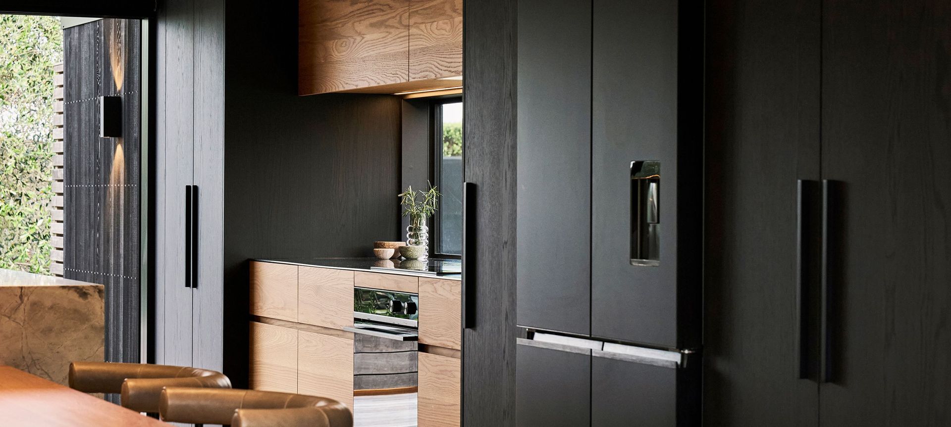 Sleek modern kitchen