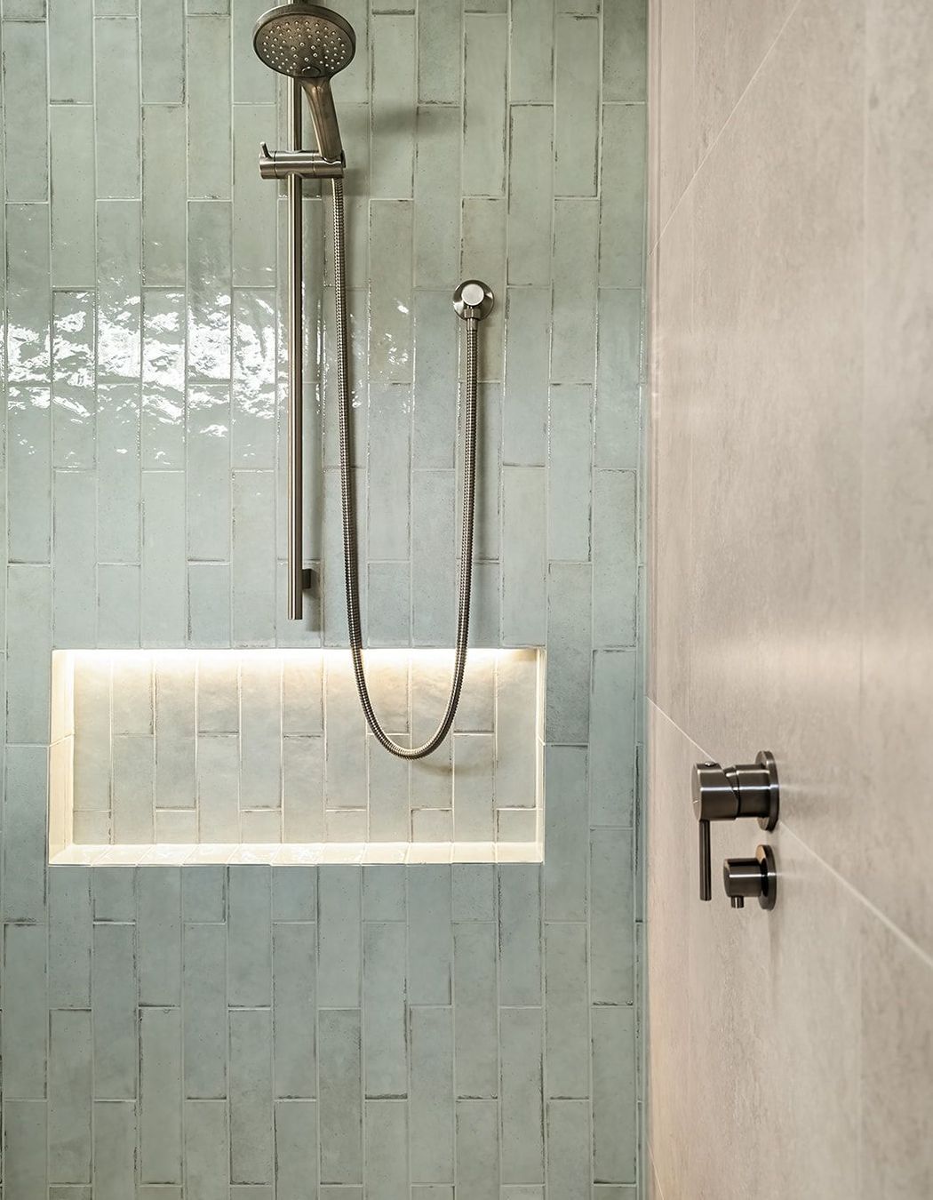 Brushed nickle tapware from ABI