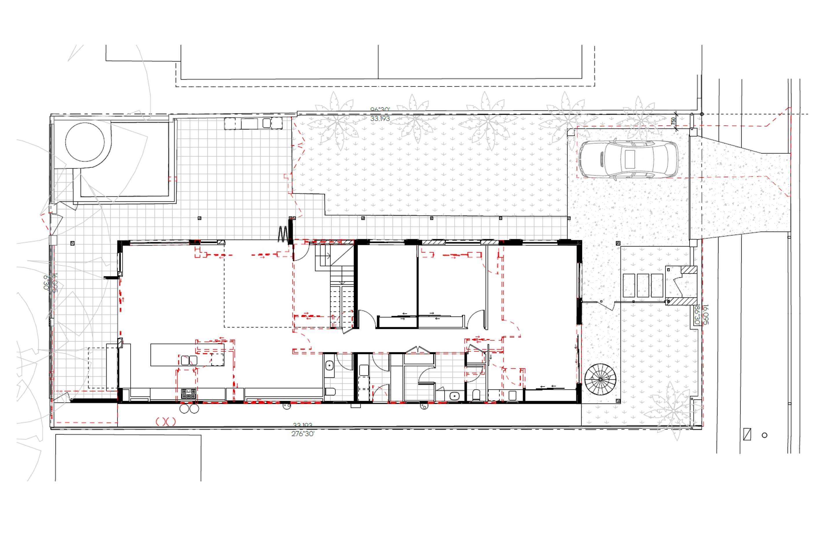Ground Floor Demolition Diagram