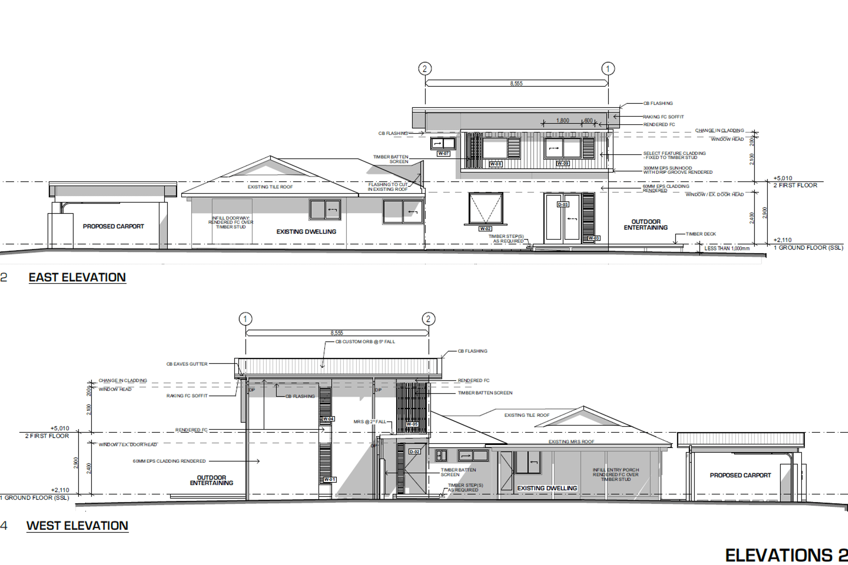 Proposed Elevations