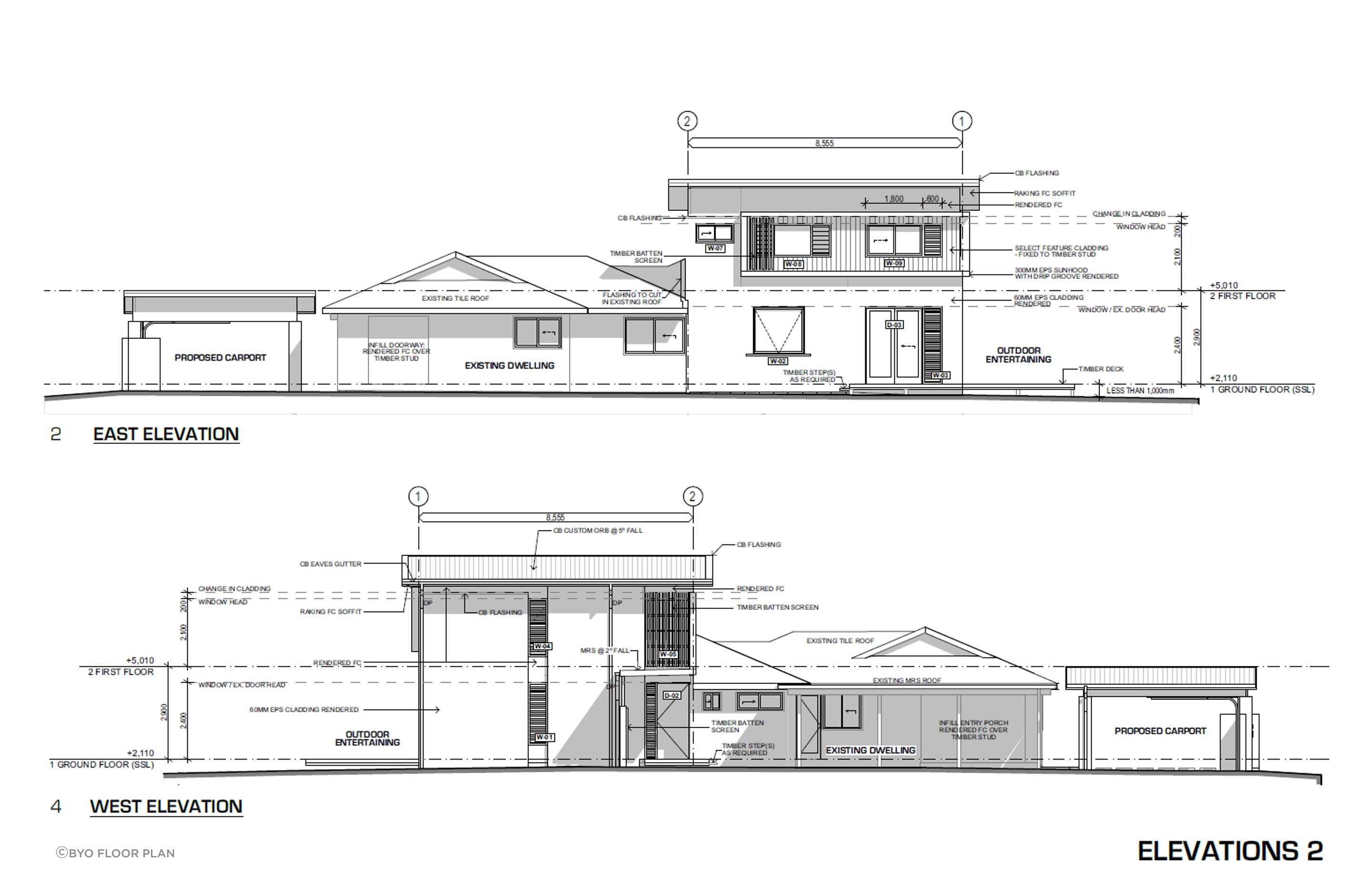 Proposed Elevations
