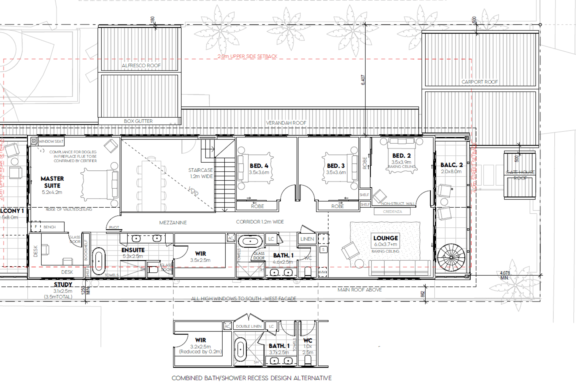 Proposed First Floor (All new addition)