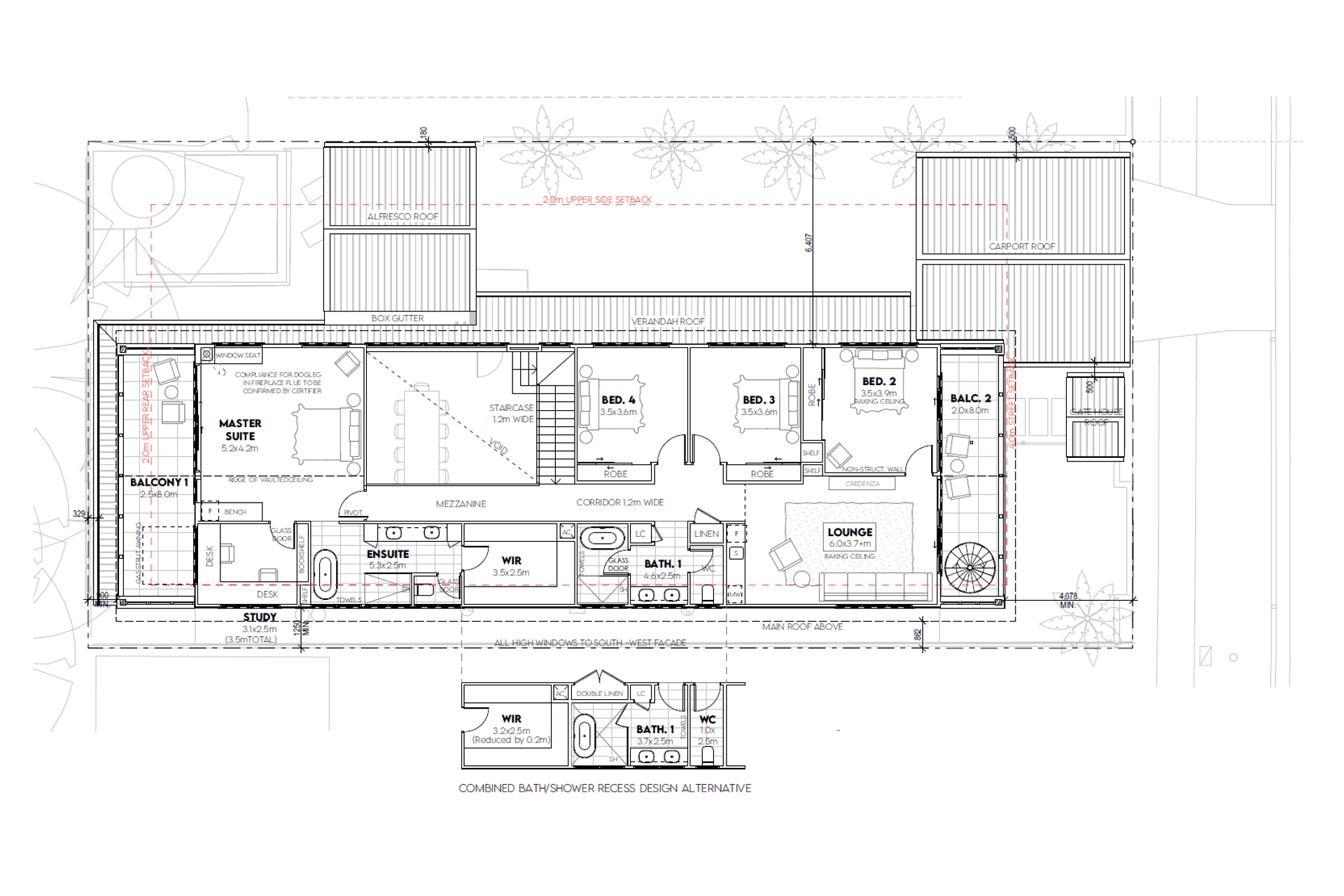 Proposed First Floor (All new addition)