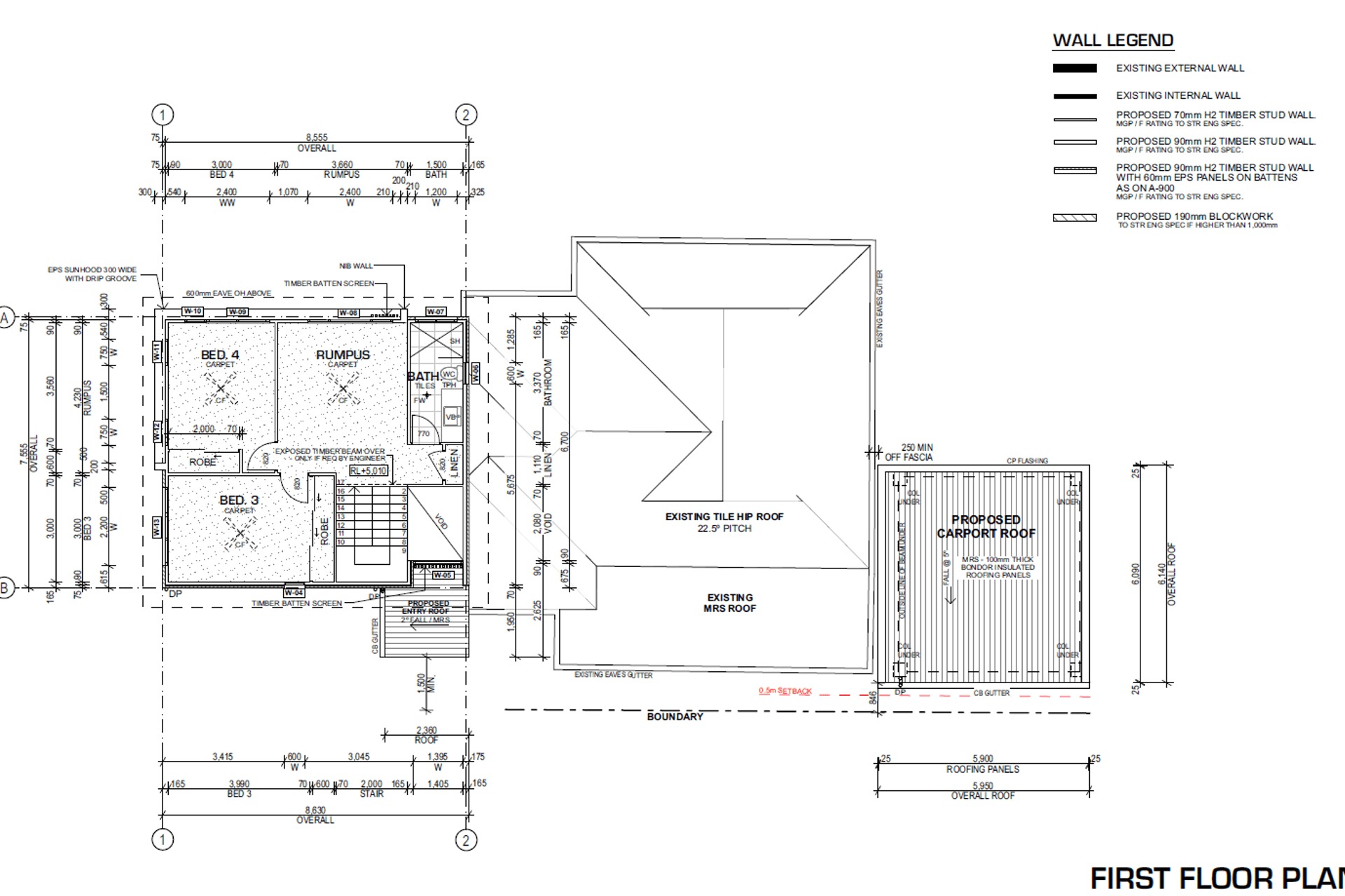 Proposed First Floor Plan