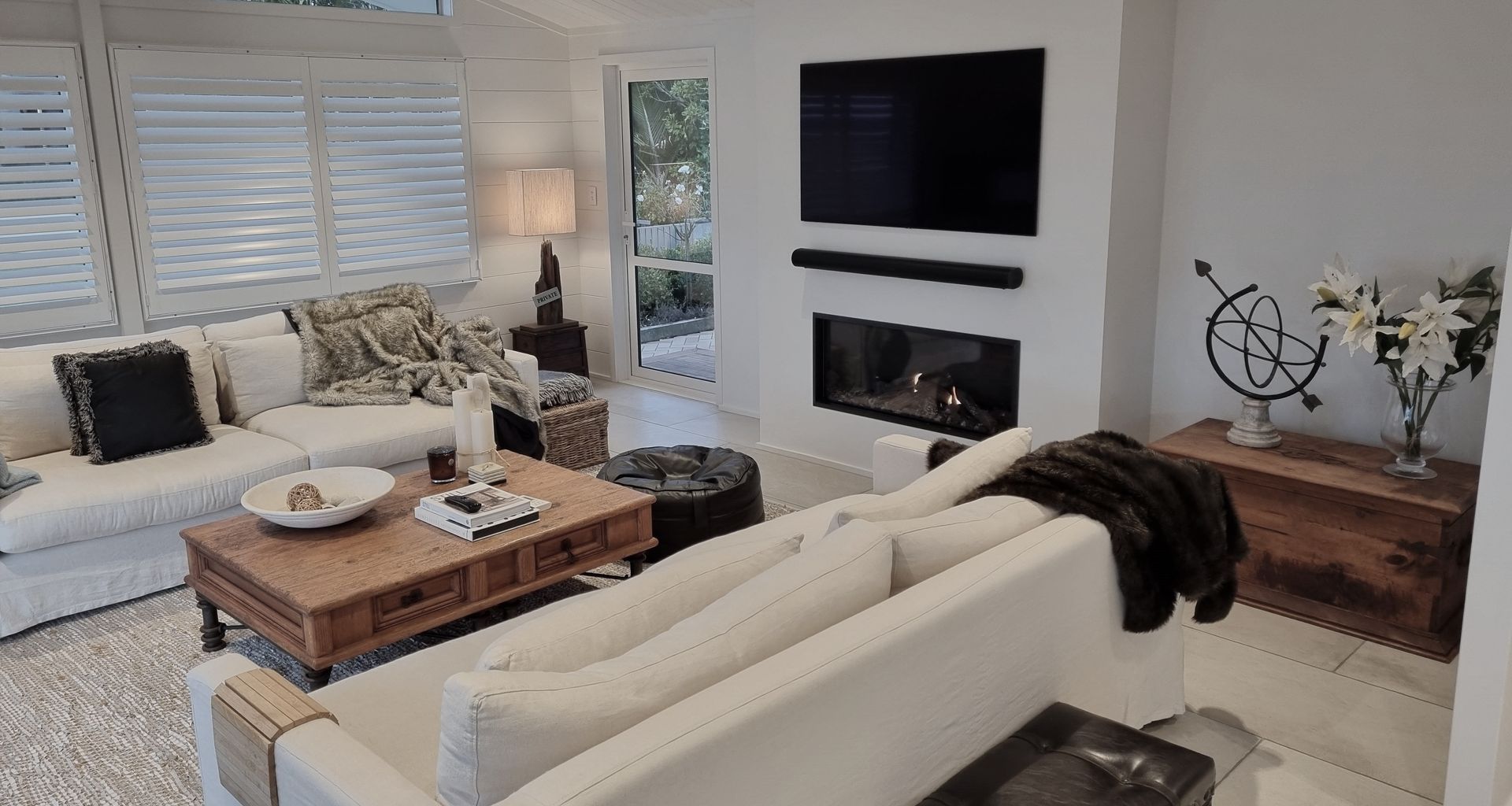 Installation of Gas Fire banner