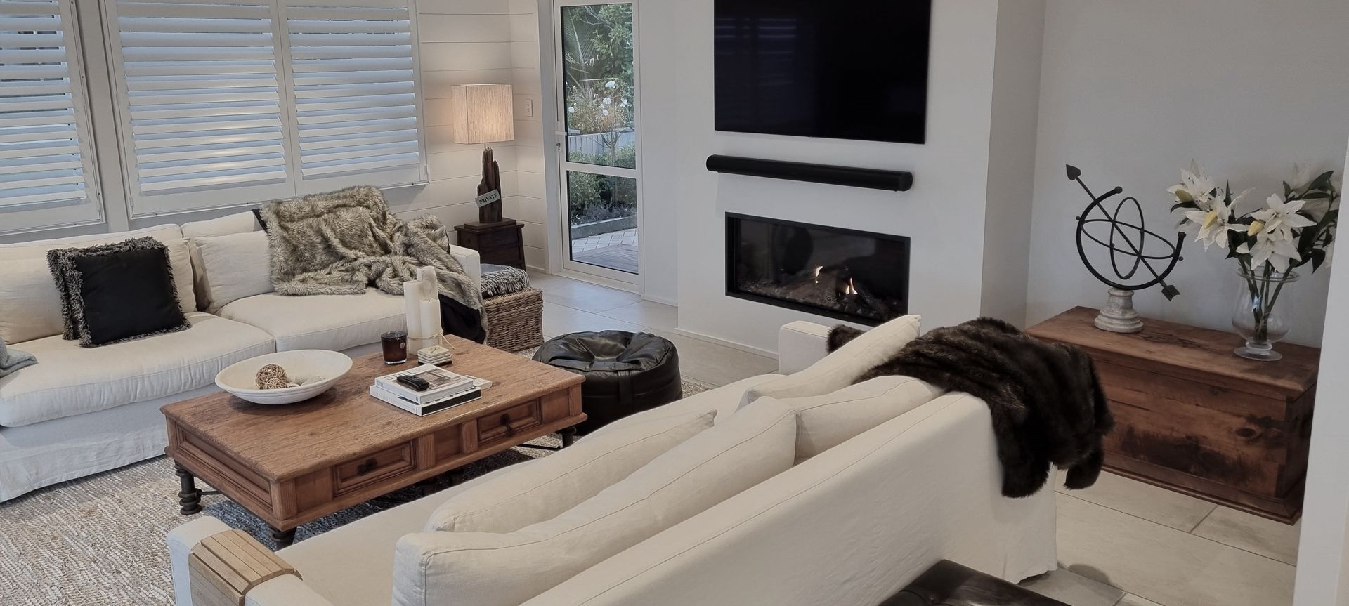 Installation of Gas Fire banner