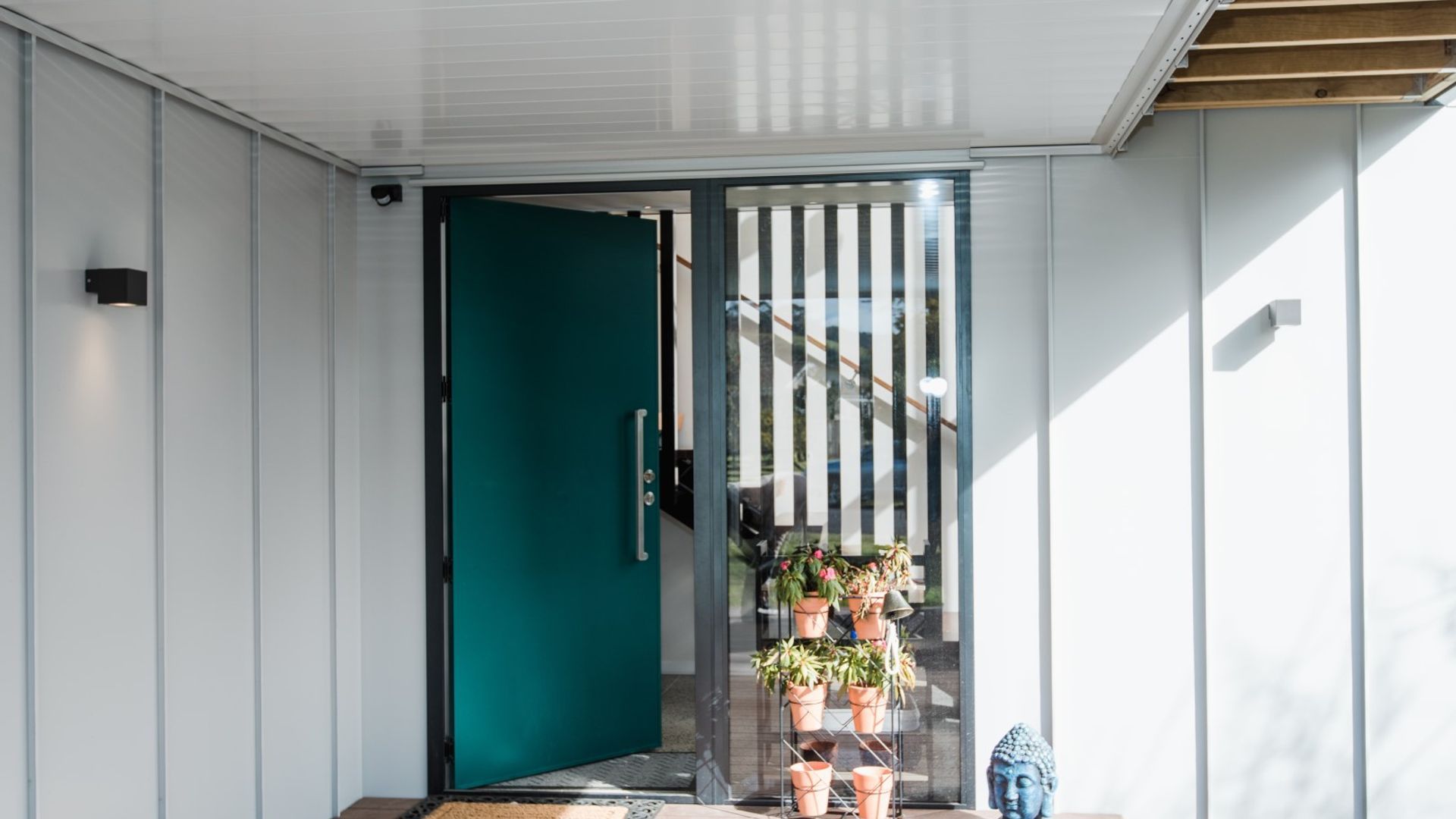 Green Door banner