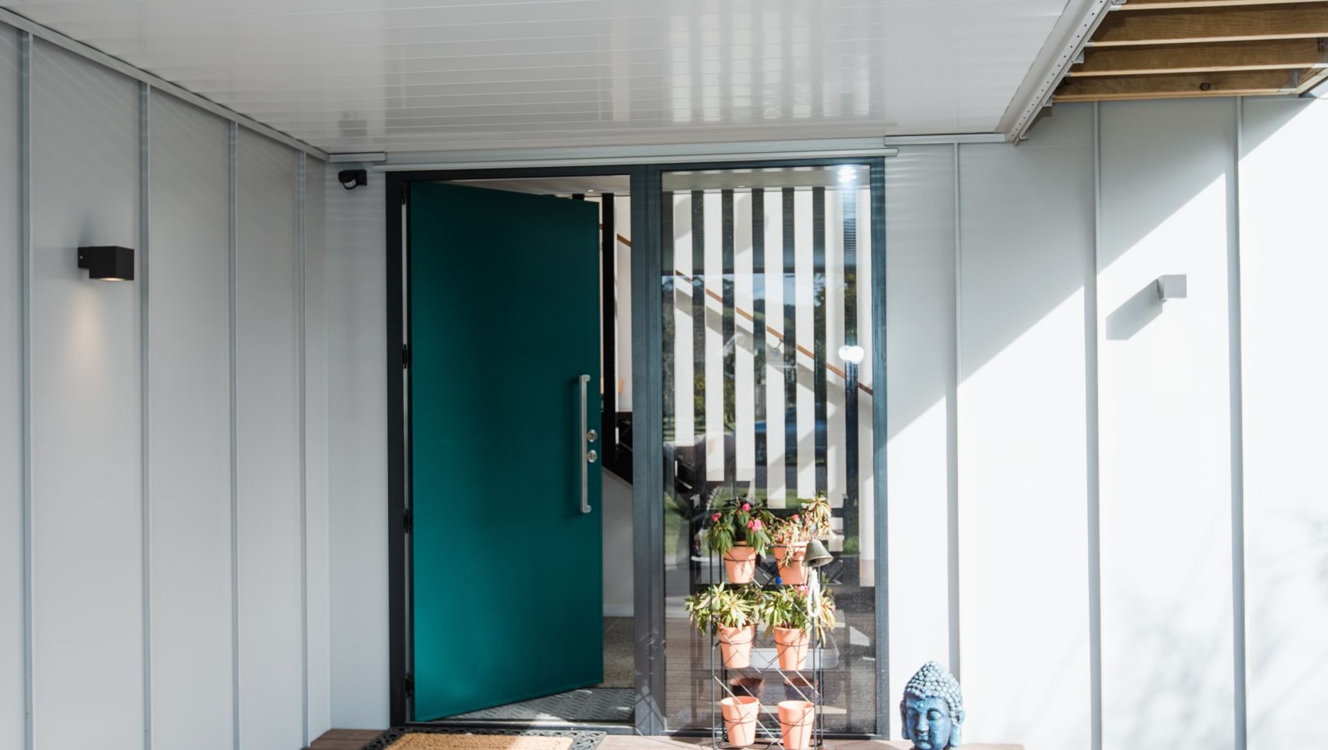 Green Door banner
