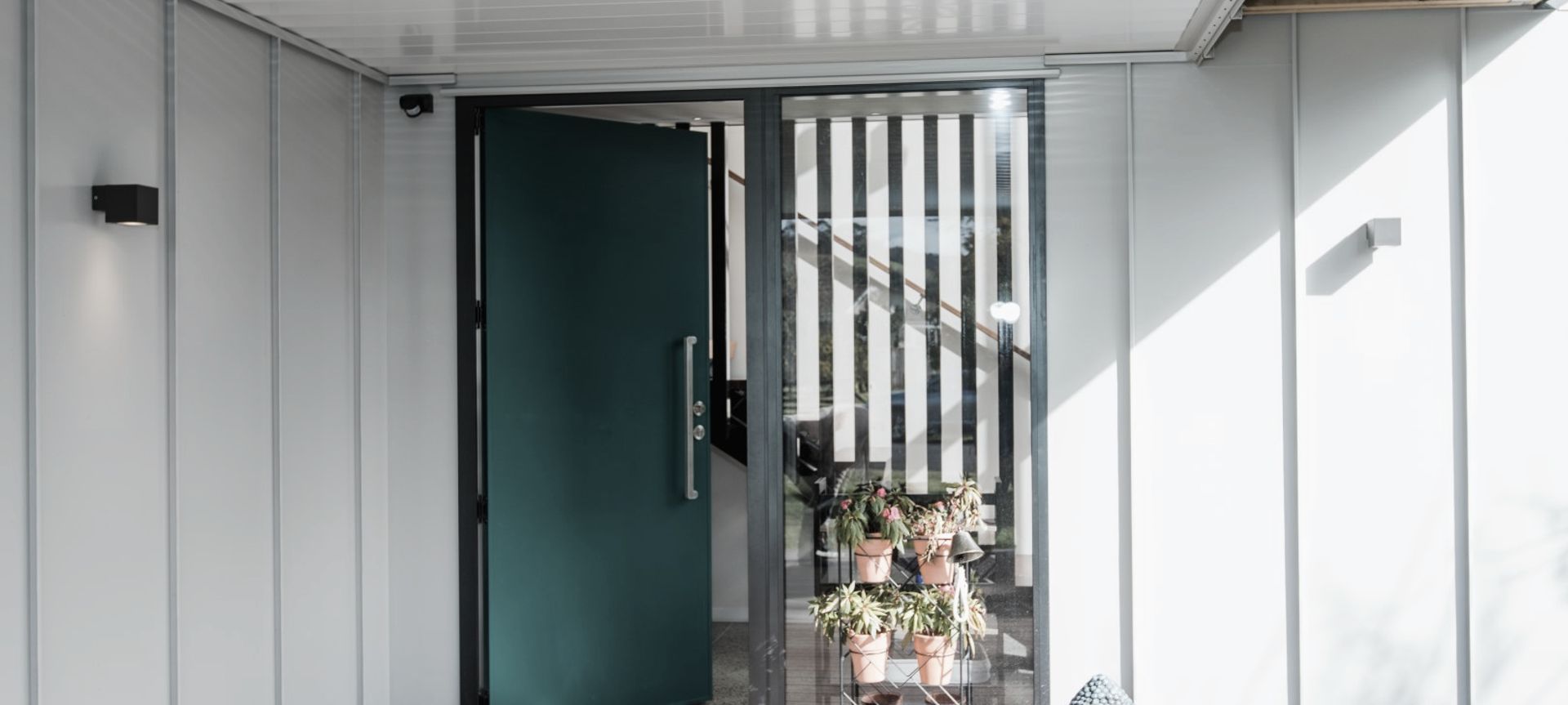 Green Door banner