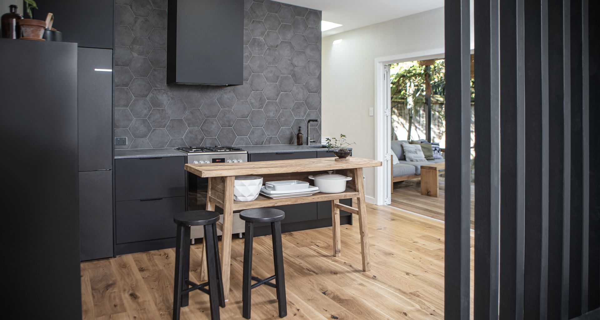 Rustic and Modern Kitchen Design banner