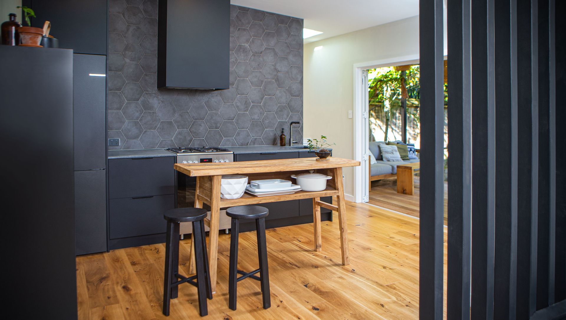 Rustic and Modern Kitchen Design banner