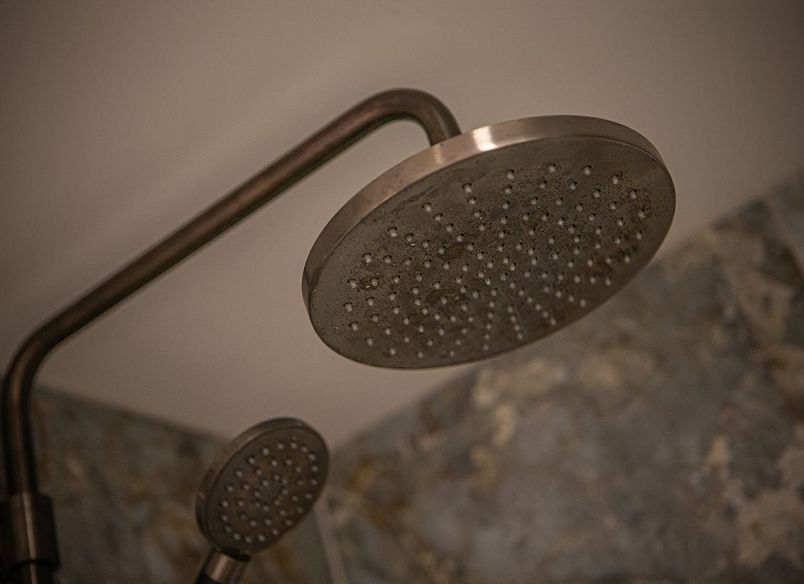 Iron & Bold Apartment Bathroom
